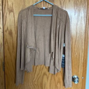 HYFVE Soft Lightweight Tan Moto Jacket